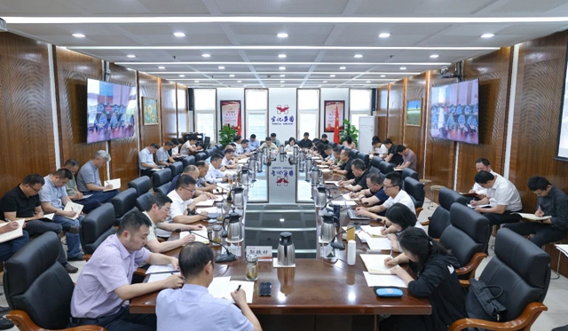 集團黨委傳達學習上級精神和有關(guān)通報