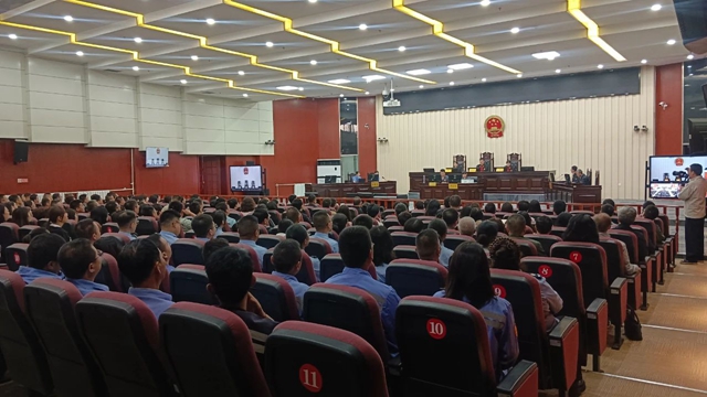 青海宜化：旁聽庭審敲警鐘，紀(jì)法紅線記心間